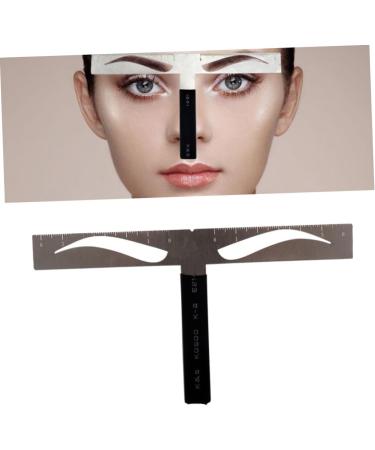 Beavorty Pro Eyebrow Template Eyebrow Stencil Kit Eyebrow Ruler Stencil Brow Stencils Positioning Ruler With Box Suite - Buy Online on GoSupps.com