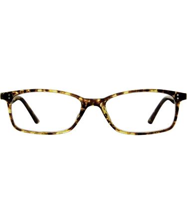 Scojo New York Gels Manhattan Reading Glasses - Handmade Scratch Resistant Tokyo Tortoise 2.25x Readers for Men & Women - Buy Online on GoSupps.com