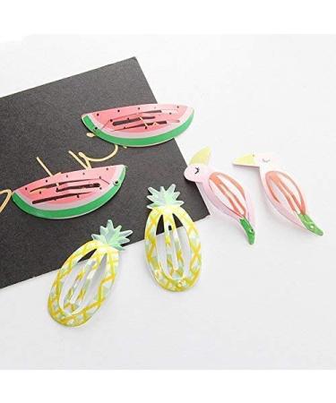 Voarge Hair Clips for Girls - 60 Candy Color Metal Pressure Clips | Perfect Birthday Party Gift | Random Styles - Buy Online on GoSupps.com