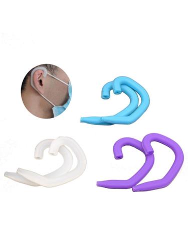 Solustrie 20 Pairs Mask Clip Holder - Universal Ear Hooks & Support for Masks | Ear Protection Accessories (5x3cm 2pcs) - Buy Online on GoSupps.com