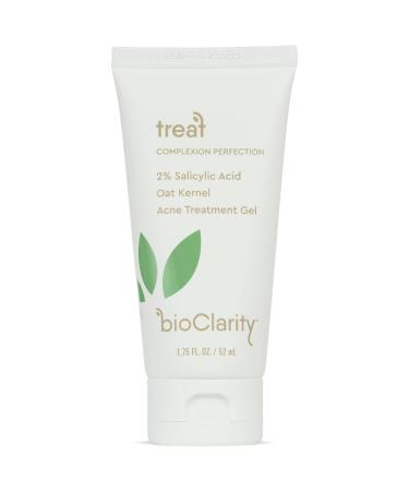 bioClarity Acne Treatment Gel | 2% Salicylic Acid + Moisturizing Oat Kernel | 100% Vegan  Clean Ingredients | 1.75 fl. oz. - Buy Online on GoSupps.com
