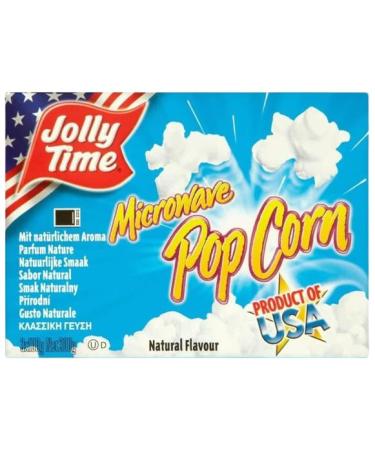 Jollytime Popcorn Microwave Natural Popcorn 300g