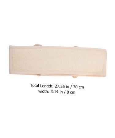 2 Sets Loofah Bath Towel Sponges - Portable Exfoliating Sponges for Spa Shower & Body Wash - Natural Cotton Scrub for Ultimate Clean - Buy Online on GoSupps.com