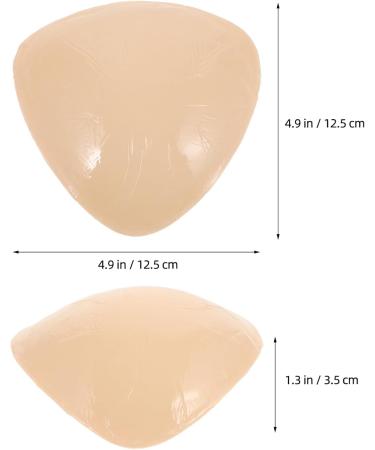 WRITWAA 2pcs Silicone Breast Patch Reusable Adhesive Soft and Comfortable for Women Chest Pads Invisible Chest Pads - Buy Online on GoSupps.com