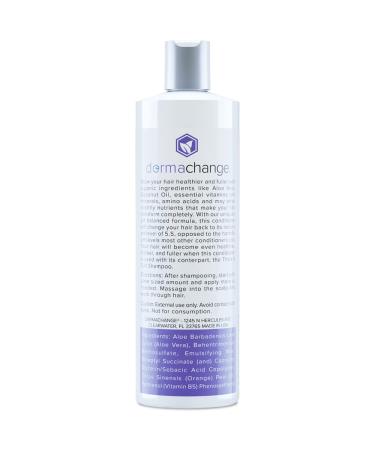 Organic Hair Growth Conditioner for Women and Men - Sulfate-Free - Prevent Hair Loss & Dermatitis - Vitamins Infused - Made in USA - 16oz - Buy Online on GoSupps.com