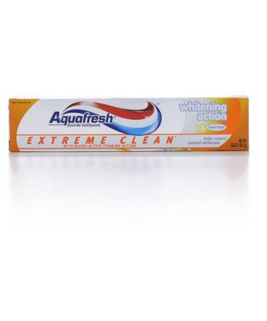 Aqua Fresh Extm White 5.6 Size 5.6z Aquafresh Extreme Clean Whitening Mint Toothpaste