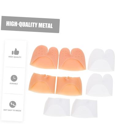 Healifty Silicone Gel Toe Protectors - 4 Pairs Foot Protectors for Pointed Shoes - Anti-wear Cushioning Toe Caps for Foot Care - Buy Online on GoSupps.com