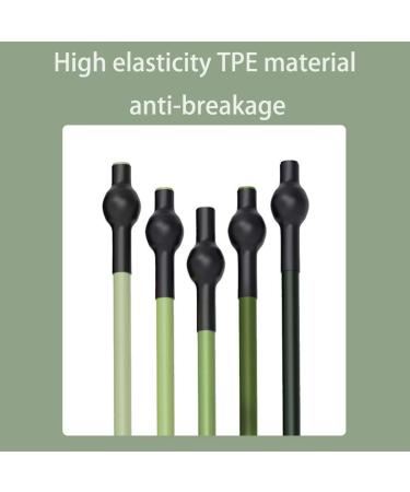 11 Piece Tension Rope Set with Handle Foot Clip - Stackable up to 150 lbs - for Resistance Training for Indoor and Outdoor Sports Fitness Suspension Speed Strength Home Gym Yoga Green - Buy Online on GoSupps.com