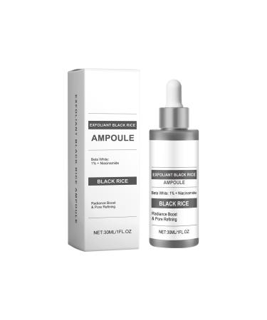 Black Rice Essence Gentle Moisturizing Cleansing Exfoliating Nourishing Skin Rejuvenation Pore Refinement Daily Care Facial Treatment