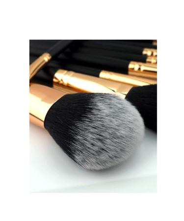 10-Piece Makeup Brush Set - Complete Beauty Tools for Powder & Eye Shadow | International Shipping Available - Buy Online on GoSupps.com