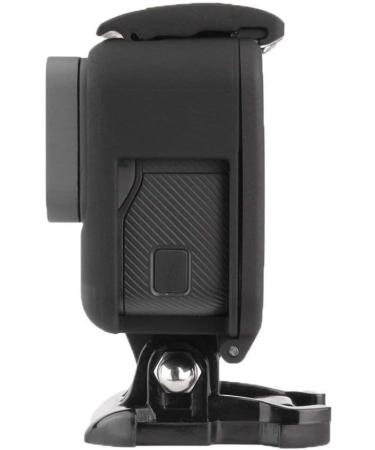 Kourpar Protective Housing Case for GoPro Hero 7/6/5 - Black Frame Camera Mount, Compatible with Hero 7/6/5, Silver/White, Grey Border, Cage Shell for Ultimate Protection - Buy Online on GoSupps.com