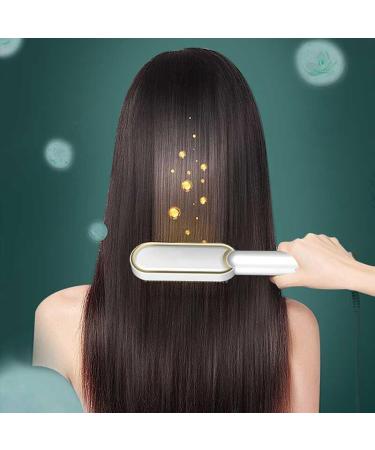 Ceramic Electric Hair Comb Straightener Brushes for Women | Fast Shipping Worldwide - Buy Online on GoSupps.com