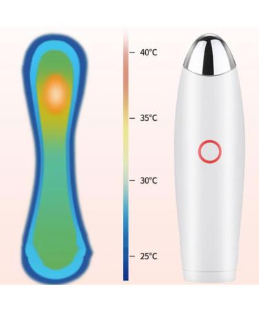 Magiclulu Eye Beauty Instrument - Electrical Face & Eye Massage Roller Tool for Ultimate Care | ABS White - Buy Online on GoSupps.com