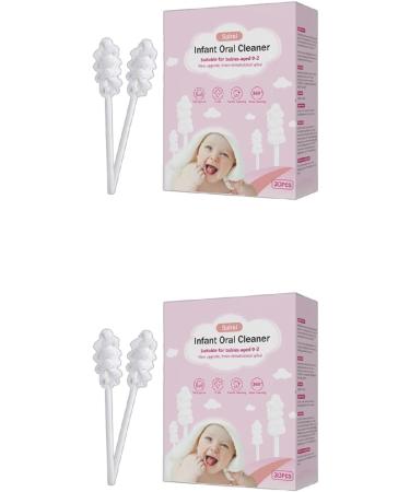 30pcs Portable Baby Tongue Cleaner & Soft Toothbrush - Disposable Oral Care for Infants - Buy Online on GoSupps.com