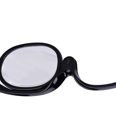 Buy Stylish Rotatable Make-up Reading Glasses for Presbyopia | Visual Aid & Fashionable Eyewear (Black 400) - Buy Online on GoSupps.com