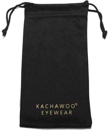 Kachawoo Anti-Blue Light Glasses for Men & Women | Stylish Cat Eye Metal Frame Prescription Glasses in Gold with Clear Lenses - Buy Online on GoSupps.com