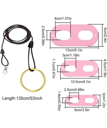 Adjustable Bearded Dragon Lizard Leash Harness for Outdoor Safety Walking - Pink - Buy Online on GoSupps.com
