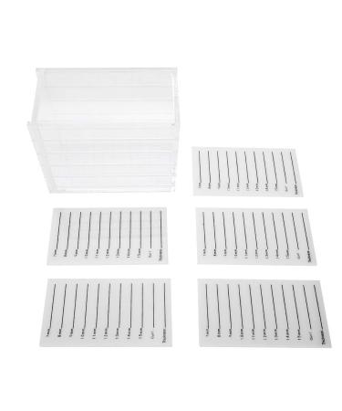 Shop Premium Lash Storage Organizer - 5 Layer Plastic Box for False Eyelashes | Ideal Eyelash Extension Tools & Pallet Holder - Buy Online on GoSupps.com