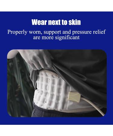 Rkxkj Waist Air Traction Belt - Lumbar Support with Longitudinal Pressure Technology for Optimal Spine Alignment - Buy Online on GoSupps.com