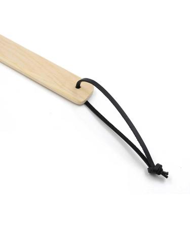 liangshi Leather Swatter Wooden Handle Household (Charcoal Black) - Buy Online on GoSupps.com