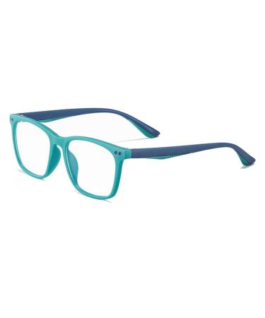 Ortoton glasses against light for children rectangular ultra -light TR90 anti -fatigue computer glasses for girls boys cell phone gaming