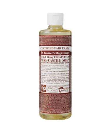 Dr. Bronner's Pure Castile Liquid Soap Eucalyptus -- 16 fl oz