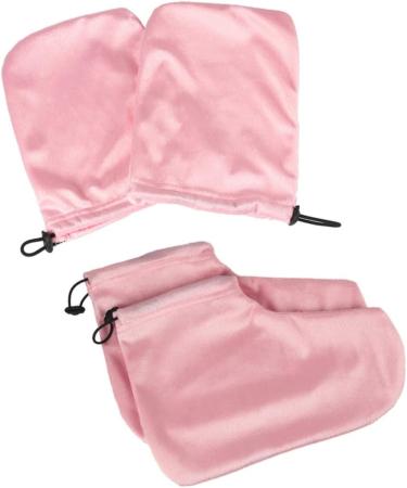 Mipcase 2paires Kit De Th rapie Paraffine Ensemble De Et Couvre Doux Rose Pour Traitements Salon Domicile - Buy Online on GoSupps.com