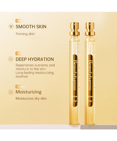 Golden Protein Thread & Essence Facial Skincare Set - Deep Hydration and Moisturizing Nourishing Daily Skin Care Kit for All Skin Types Fragrance-Free Ideal for Travel and Gifts - Buy Online on GoSupps.com