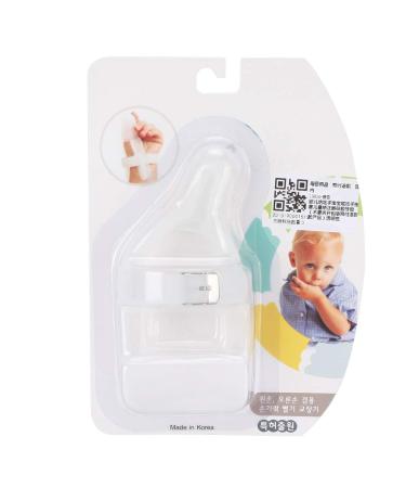 QWERT Silicone Baby Finger Protector  Adjustable Thumb Sucking Finger Protector to Stop Thumbsucking for Infant Kids(Transparent ) Transparent color
