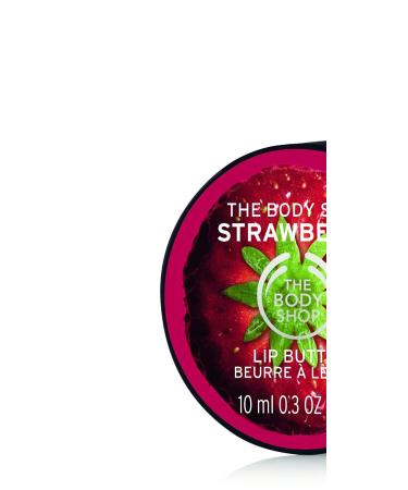 The Body Shop Strawberry Lip Butter - 10ml | Hydrating Lip Care - Buy Online on GoSupps.com