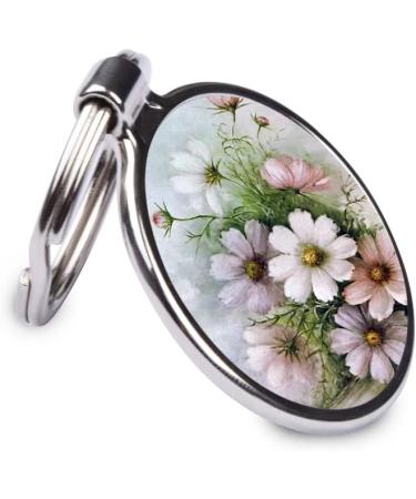O BOSSTOP 10PCS Sublimation Blanks Keychains Metal Round Key Rings for Heat Press Round - Buy Online on GoSupps.com