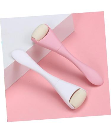 BELLIFFY Oil Removal Roller Oil-absorbing Facial Roller Skin Rolling Volcano Stone Oil Control Facial Volcanic Face Oil Absorbing Stick 10.30X2.70X1.50CM Pink - Buy Online on GoSupps.com