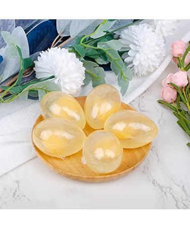 Premium Handmade Crystal Egg Soap | Natural Ingredients & Essential Oils | Handcrafted Egg-Shaped Body Cleanser for Soft Clean Skin - Buy Online on GoSupps.com