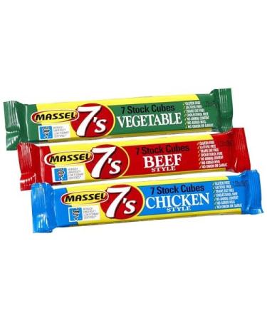 Massel 7's Cubes Lot de 9 paquets de 35 g