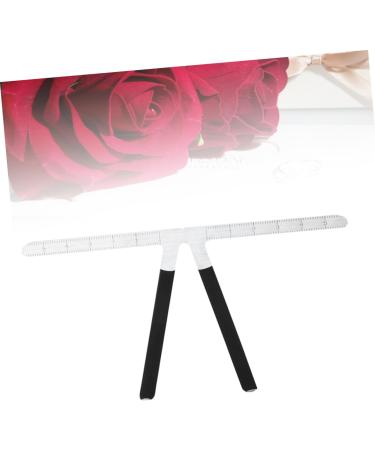 Didiseaon 1pc Steel Eyebrows Three-point Measuring Kit Balance Reusable Stencil Makeup Ruler Stainless - Buy Online on GoSupps.com