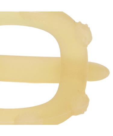 3D Dinosaur Shape Silicone Baby Teether Toy - Easy Grip, Reduce Finger Sucking - Nano Silver Pacifier Holder for Newborns - Buy Online on GoSupps.com