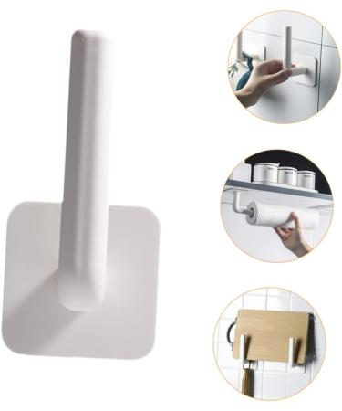 BUTIFULSIC 10pcs Multifunctional Hook Wall Towel Rack Clothes Hook Towel Bar Kitchen Hook Coat Hook White Abs - Buy Online on GoSupps.com