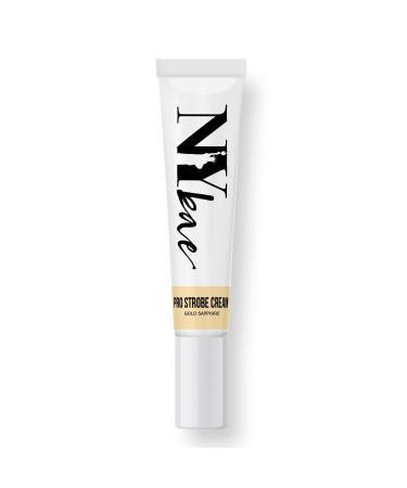 NY Bae PRO Strobe Cream Primer Highlighter Moisturizer Glowing Korean skin 12g (Gold saphire)