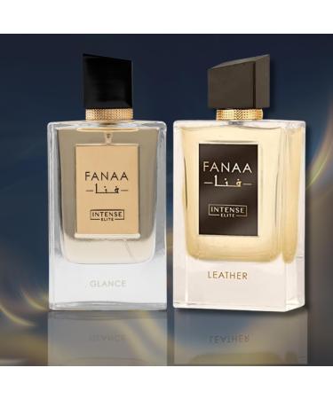 Eau De Parfum Sprays - Fanaa Leather & Fanaa Glance (100 ML) (3.4 Oz) (Pack of 2) - Long-Lasting Arabian Perfumes For Women & Men - Elegant Valentine s Day Gifts With Magnetic Gift Box Xtra Pack W/Magnetic - Buy Online on GoSupps.com
