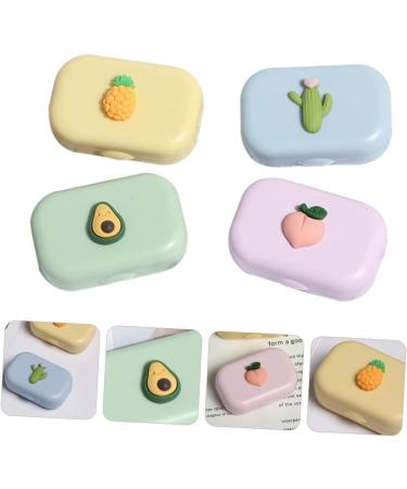 Partykindom 16 STK Colored Contact Lenses Holder - Eye Care Set & Storage Organizer for Cleaning Cases - Buy Online on GoSupps.com
