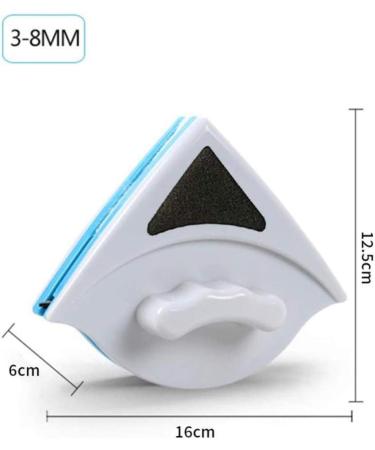 Double-Sided Magnetic Glass Wiper Cleaner Cleaning Tools Surface Brushes Brush Glider Washing for 3-8Mmthick Window - Buy Online on GoSupps.com