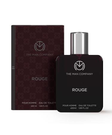 The Man Company Rouge EDT - 50ml | Perfume For Men | Premium Long-Lasting Fragrance | Citrusy Spicy & Woody | Gift For Men