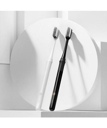 Suicra Portable Compact Toothbrush - Small Head & Rubber Care Agent Ideal for Home Use (White) - Buy Online on GoSupps.com