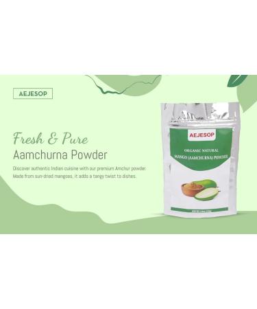 AEJESOP Dry Mango Powder Organic Natural Aamchur 100g - Buy Online on GoSupps.com
