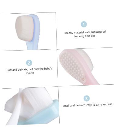 Gatuida Baby Toothbrush Set - Soft Bristles Toddler & Children Toothbrushes for Ages 1-2 | Gentle Oral Care for Kids - Buy Online on GoSupps.com