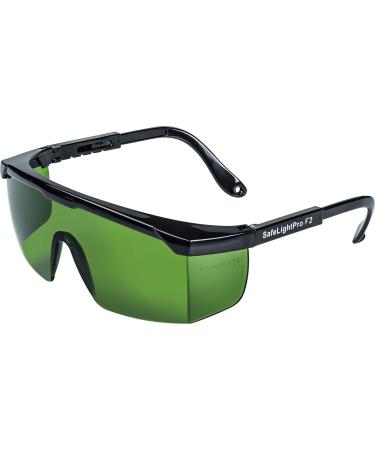 SafeLightPro F2 Special Eye Protection Against Light impulses (Flashes) emitted by HPL and IPL Hair Removal Devices Eye Protection Goggles-Safety Glasses UV Protection.