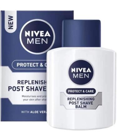 NIVEA FOR MEN Moisturizing Post Shave Balm 3.3 oz - Hydrating Aftershave Lotion - Buy Online on GoSupps.com