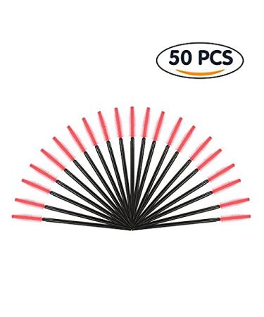 Shintop Silicone Eyelash Mascara Applicator Wands - Tower-Shape, 50 Count (Pack of 1) - Buy Online on GoSupps.com