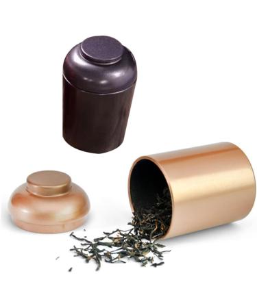 MAGICLULU 10 Pcs 1 Tinplate Tea Cans Portable Sealed Cans Travel Tea Container Tin Can Household - Buy Online on GoSupps.com