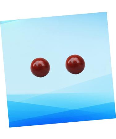 Hoement 2 Pieces Fitness Ball Set - Muscle Stretch & Hand Exercise Wooden Balls (6cm) - International Shipping - Buy Online on GoSupps.com